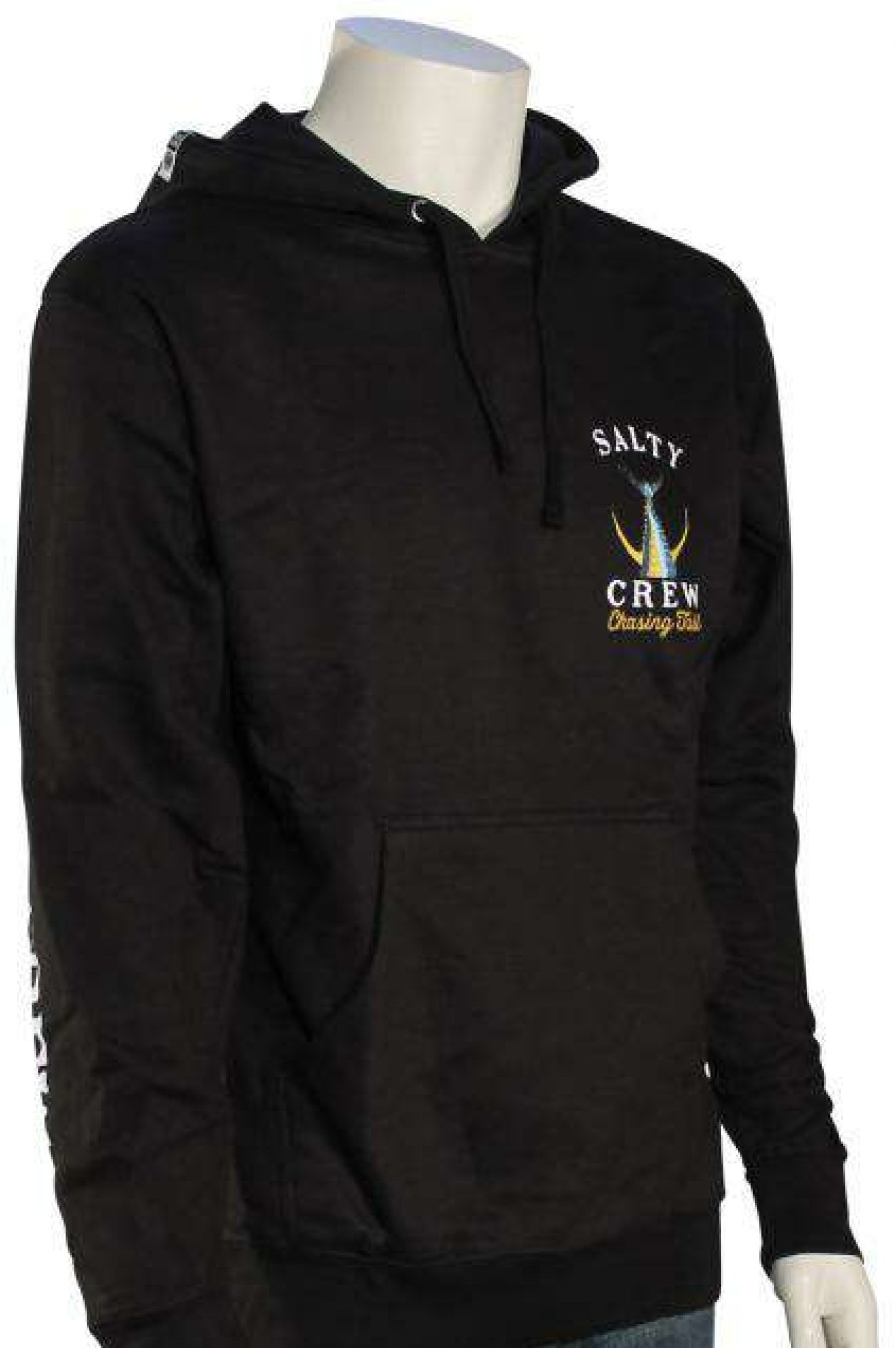 Apparel * | Less Expensive Salty Crew Tailed Pullover Hoody Black