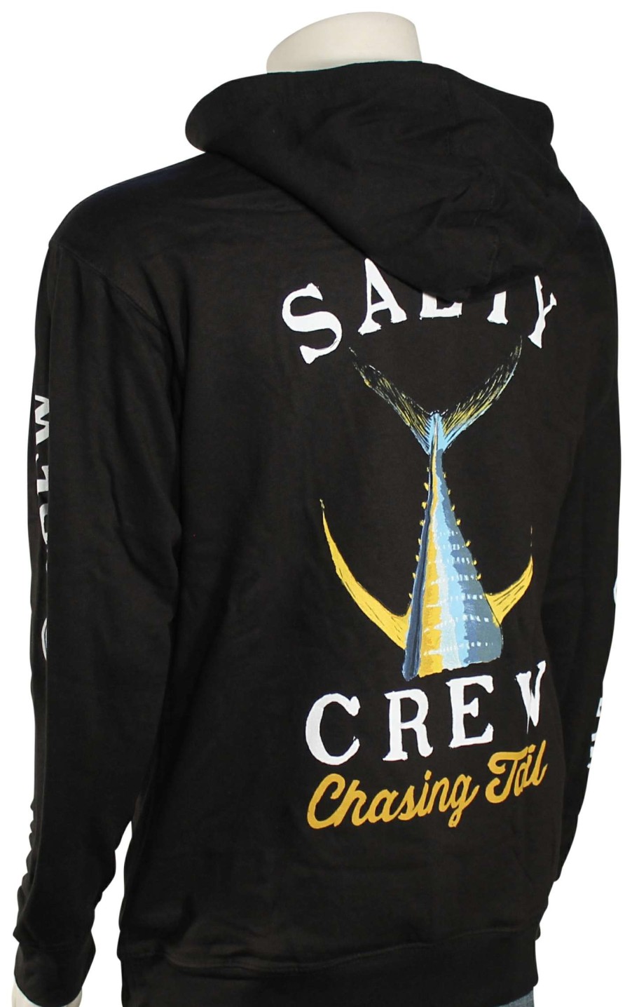 Apparel * | Less Expensive Salty Crew Tailed Pullover Hoody Black