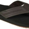 Footwear * | Store Quiksilver Monkey Wrench Core Sandal Brown / Black / Gum