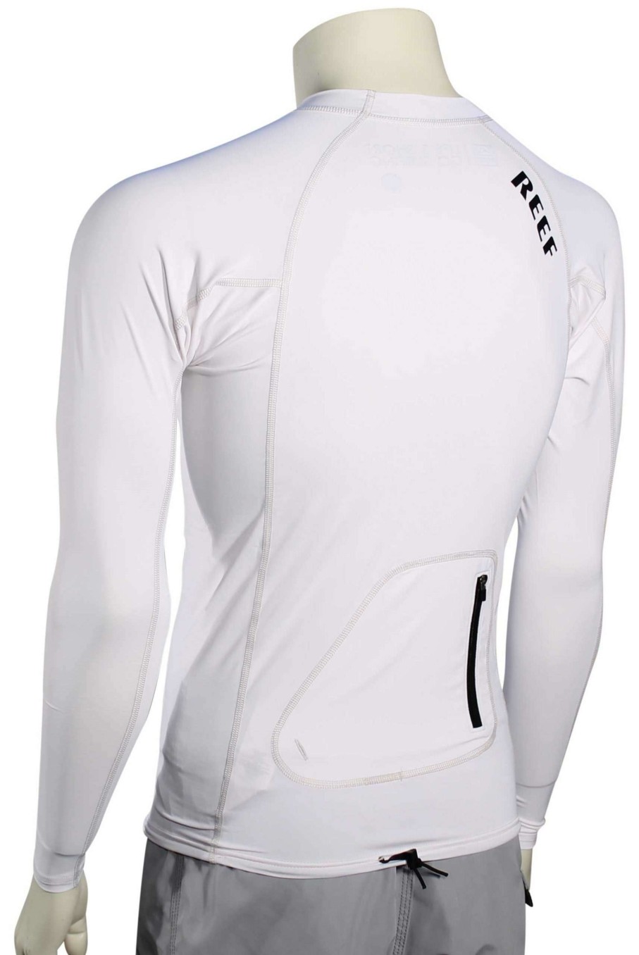 Apparel * | Limited Edition Reef Rashie Ls Rash Guard White