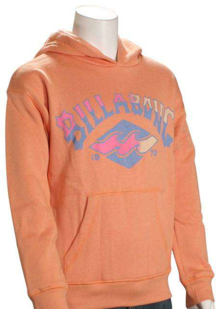 Apparel * | New Threads Billabong Girl'S Aloha Forever Pullover Hoody Canyon Sunset