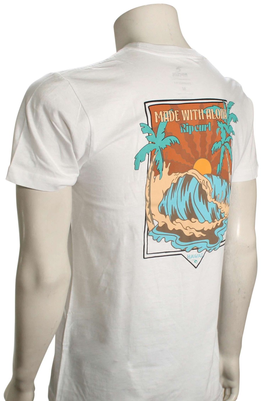 Apparel * | Fashionable Rip Curl Island Vibes T-Shirt White