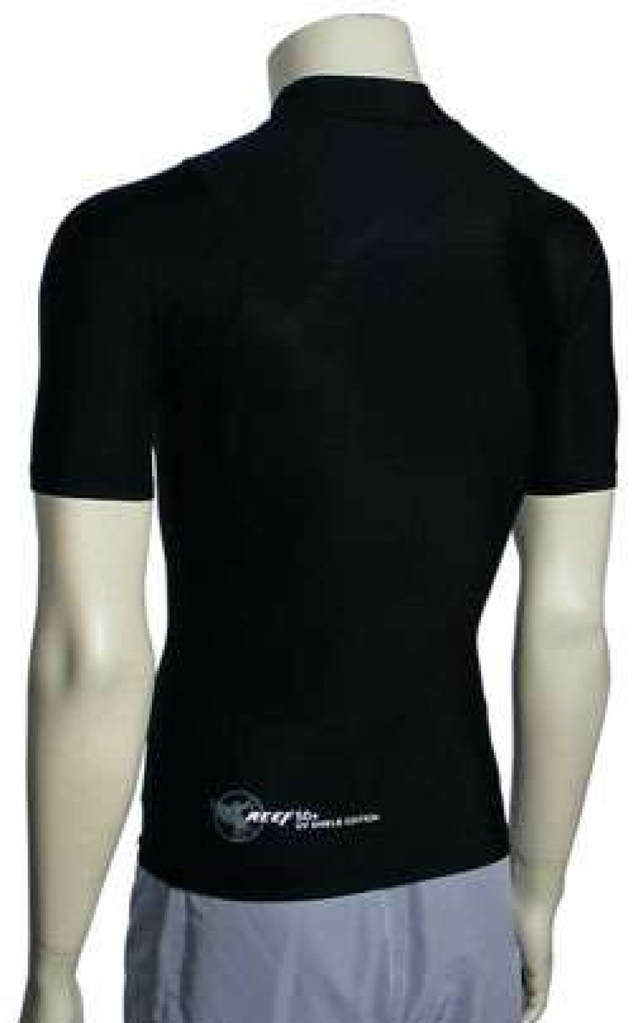 Apparel * | Wholesale Reef Water Me Ss Rash Guard Black