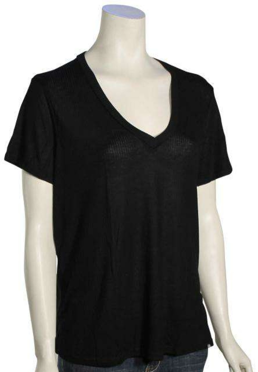 Apparel * | Store Volcom Dish It Out Women'S T-Shirt Black