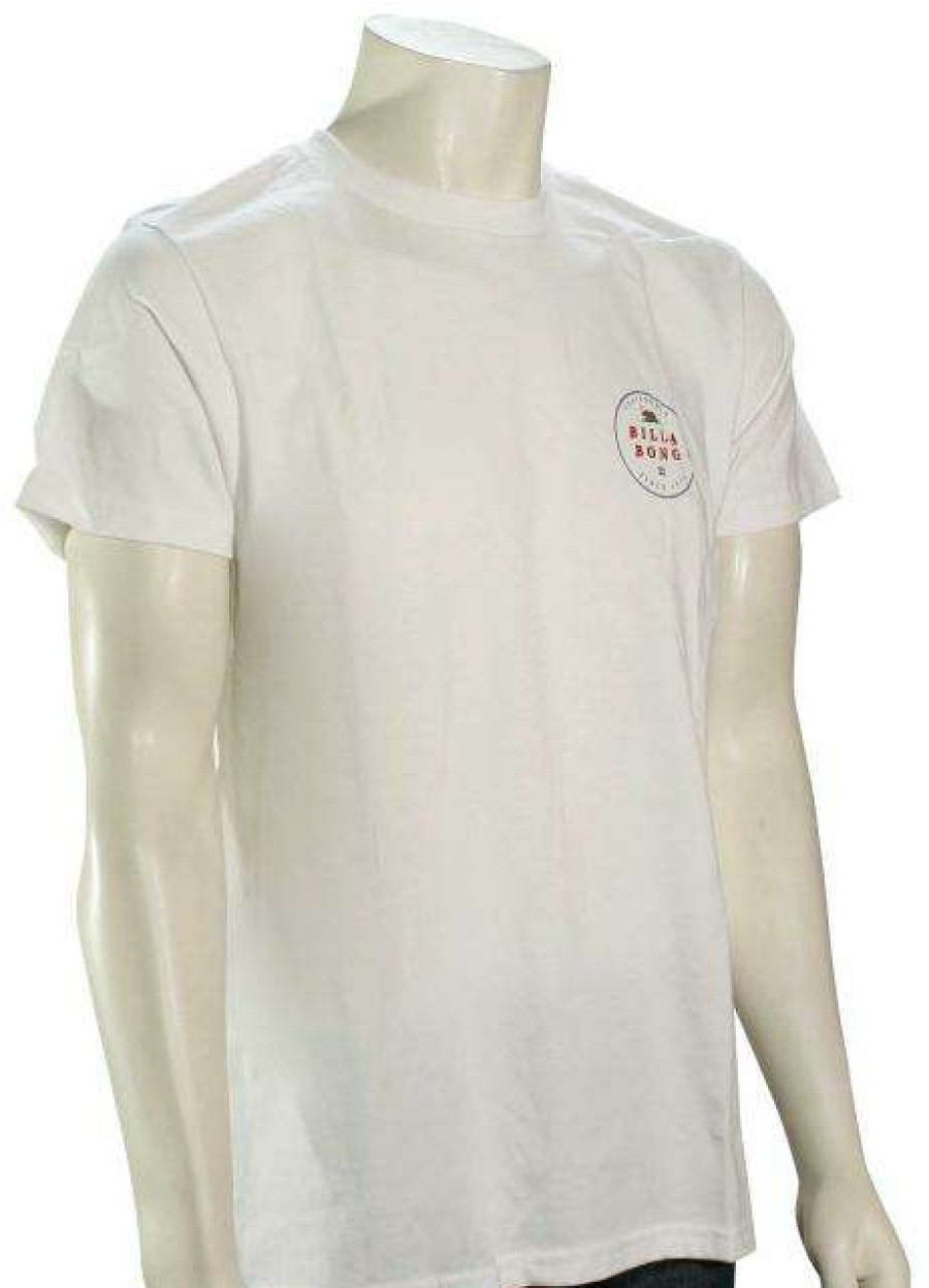 Apparel * | Crazy Deals Billabong Rotor California T-Shirt White