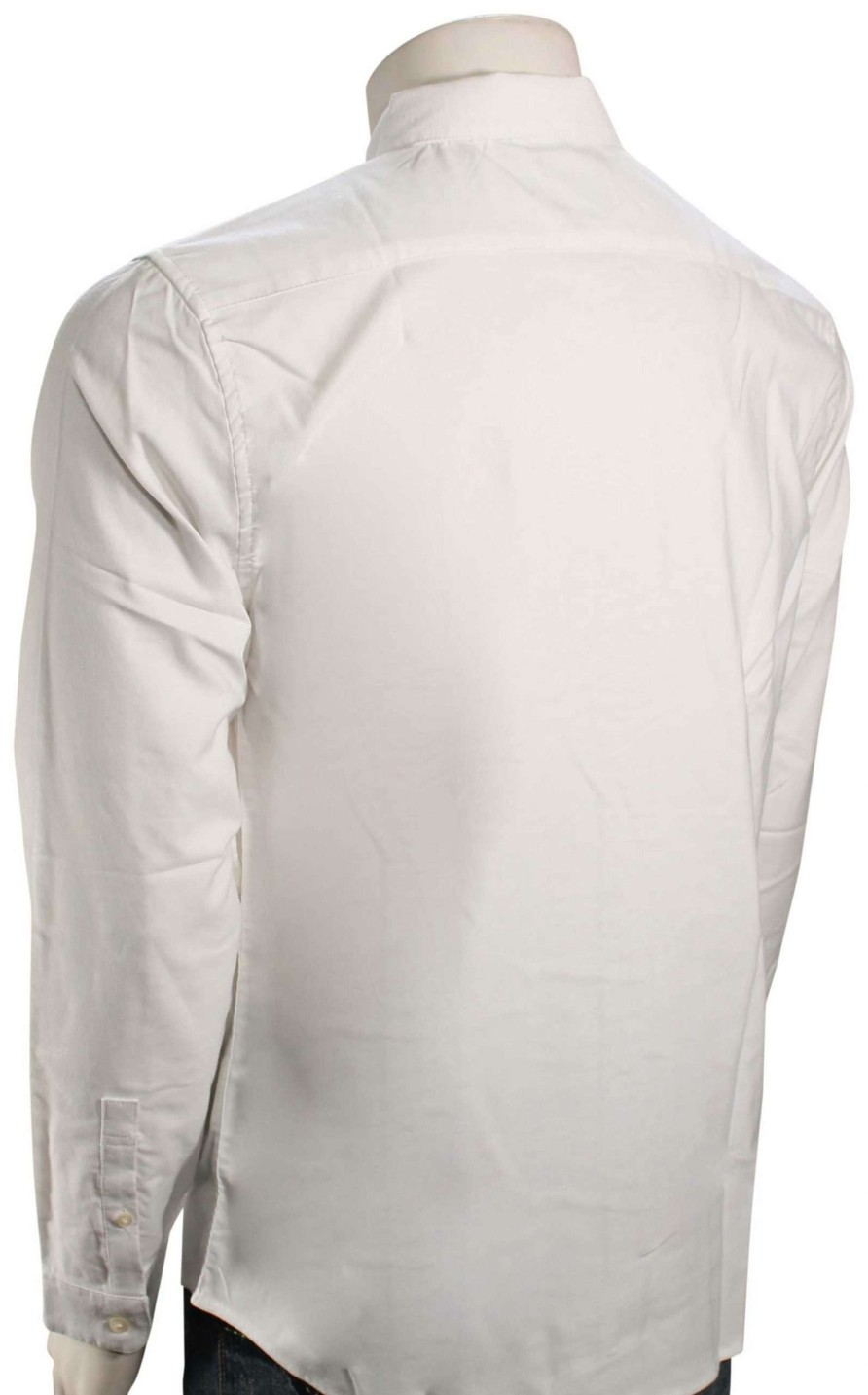 Apparel * | Fashionable Rvca That'Ll Do Stretch Ls Shirt White