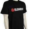 Apparel * | Flash Sale Element Blazin T-Shirt Flint Black