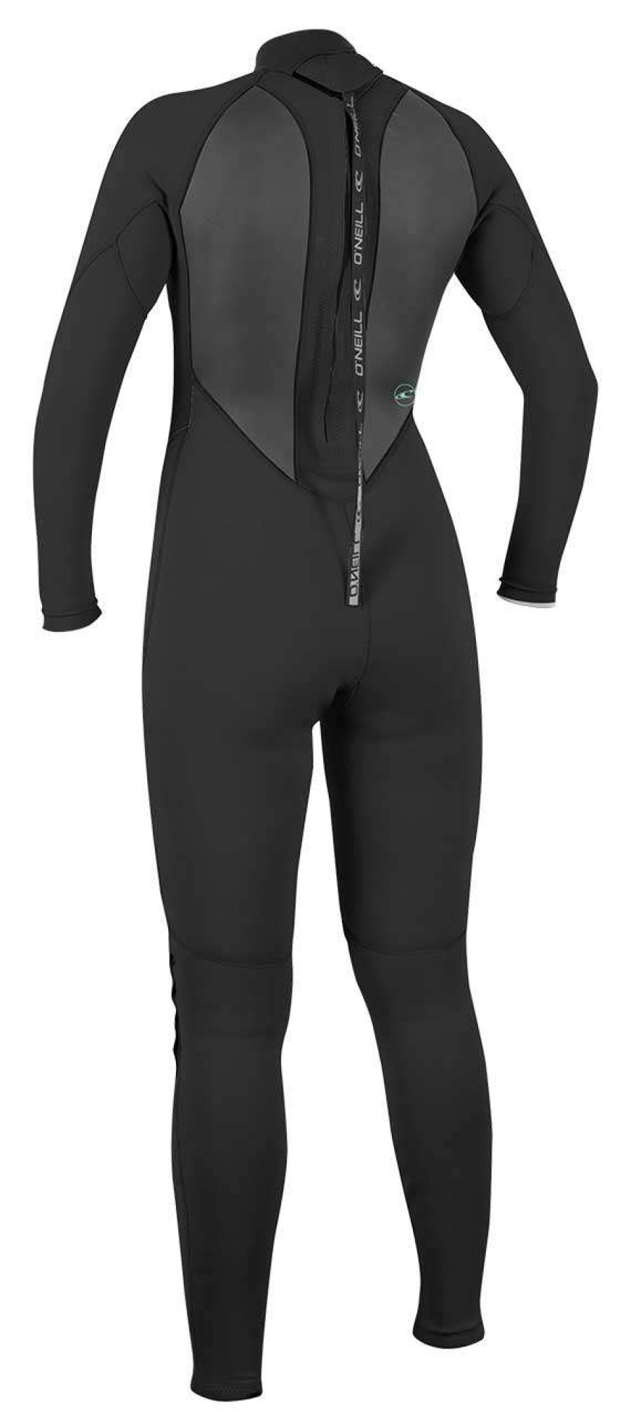 Apparel * | Crazy Deals O'Neill Women'S Reactor Ii 3/2Mm Back Zip Full Wetsuit Black