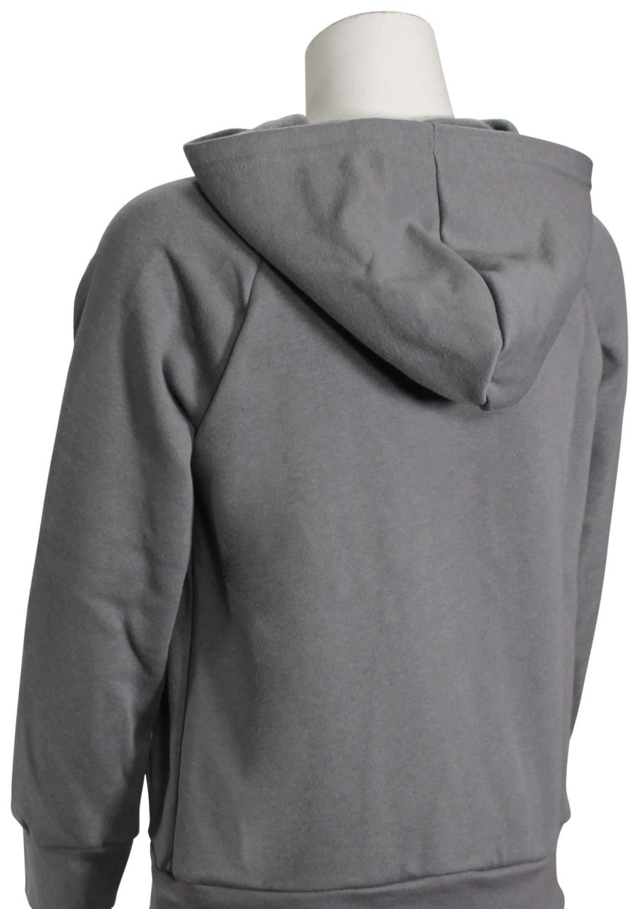 Apparel * | Best Quality Under Armour Boy'S Freedom Bfl Rival Pullover Hoody Graphite / White