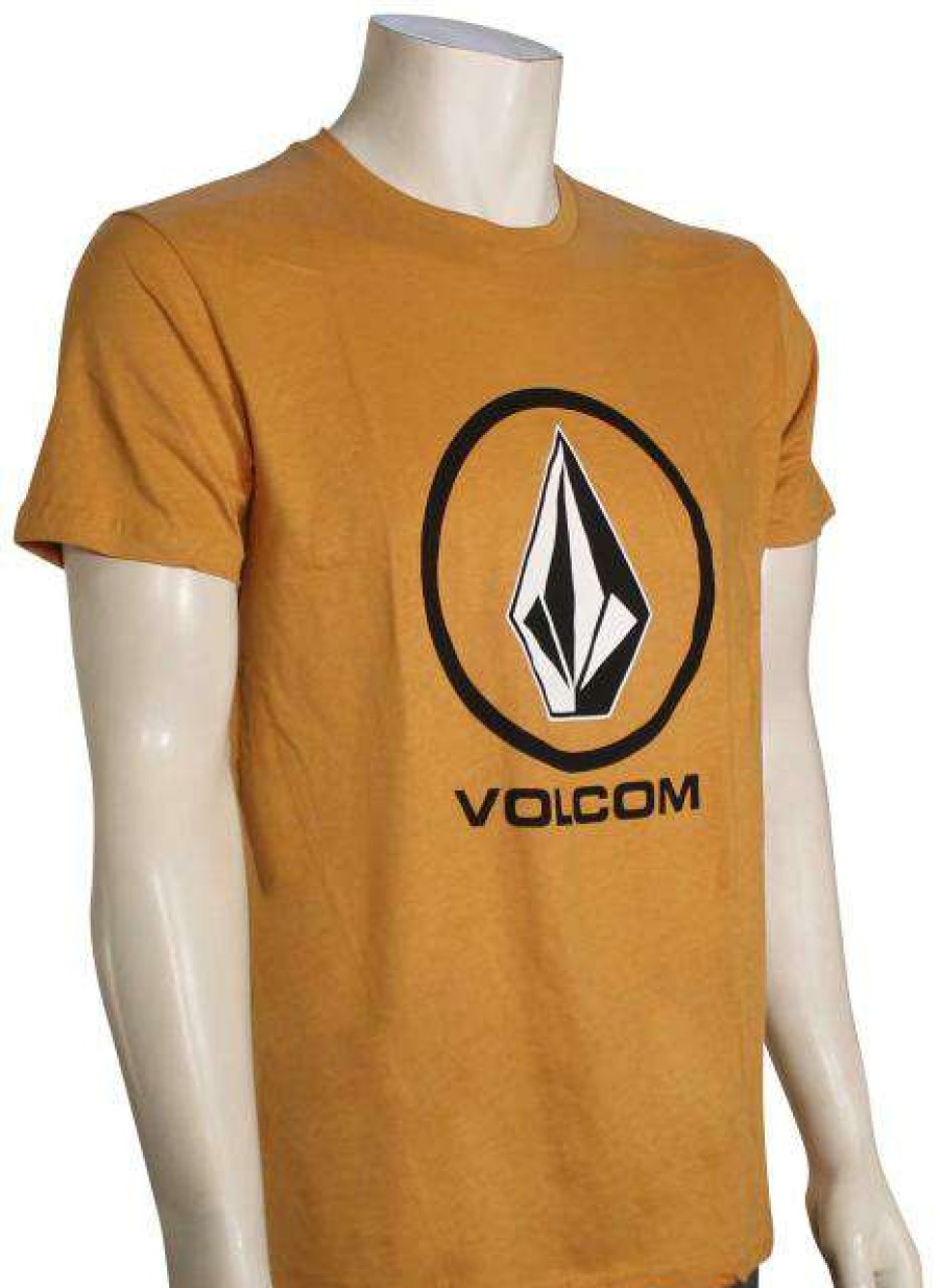 Apparel * | Excellent Volcom Crisp Stone T-Shirt Inca Gold