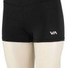 Apparel * | Fashionable Rvca Essential Women'S Booty Shorts Black