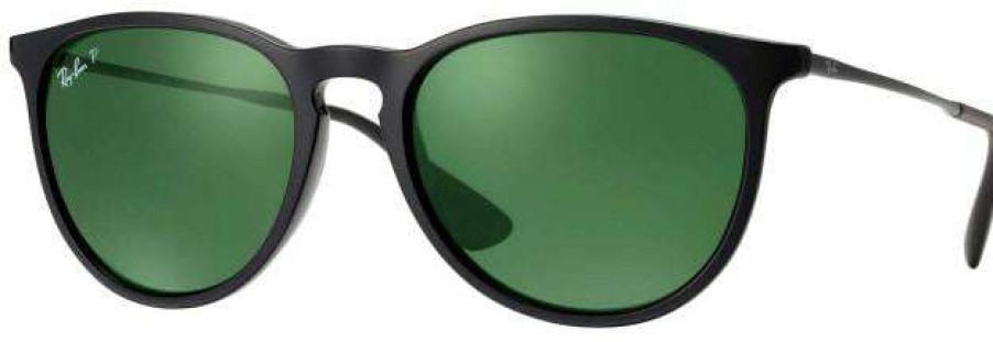 Accessories * | Crazy Deals Ray-Ban 4171 Erika Sunglasses Black / Green Classic G-15