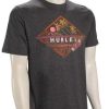 Apparel * | Outlet Sale Hurley Everyday Washed Oasis T-Shirt Black Heather