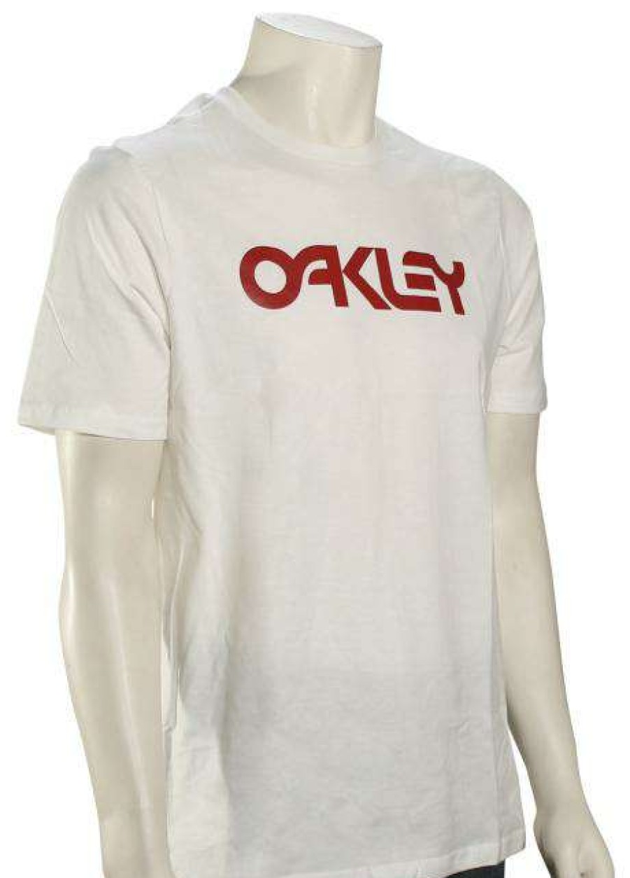 Apparel * | Flash Sale Oakley Mark T-Shirt White