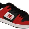 Footwear * | Fashionable Dc Manteca Shoe Red / Black / White