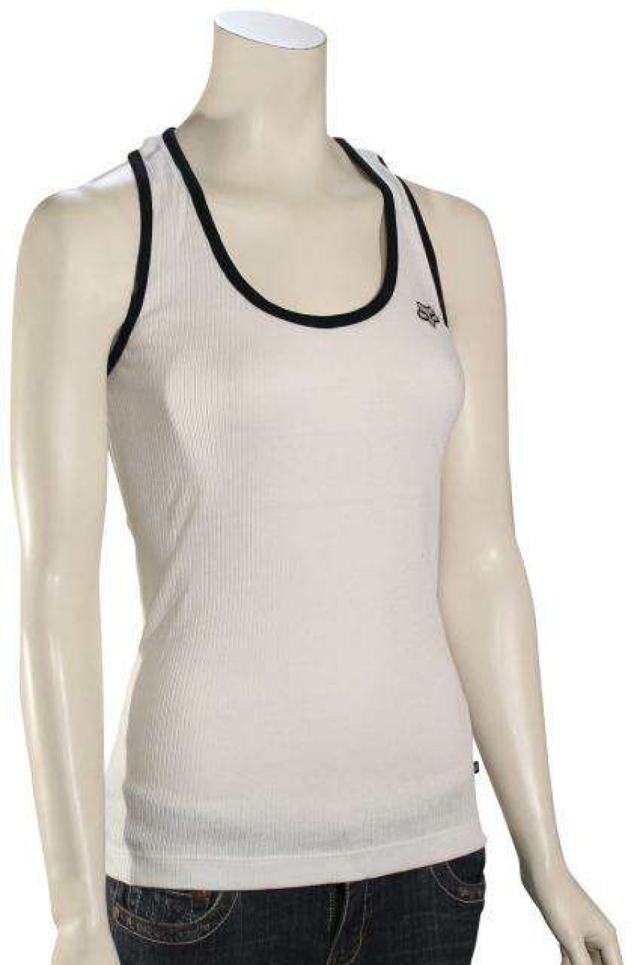 Apparel * | Classical Fox Scout Women'S Tank White