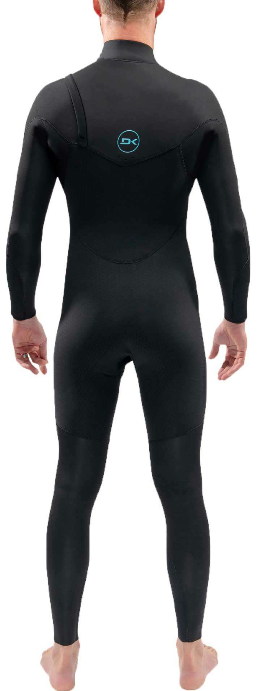 Equipment * | Excellent Dakine Men'S Mission 4/3Mm Zip Free Full Wetsuit Black / Black