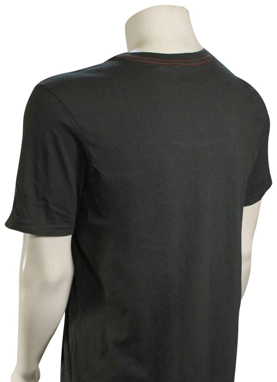 Apparel * | Excellent Rvca Kingstown T-Shirt Pirate Black