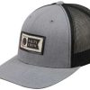 Apparel * | New Threads Salty Crew Topstitch Retro Trucker Hat Heather Grey / Black