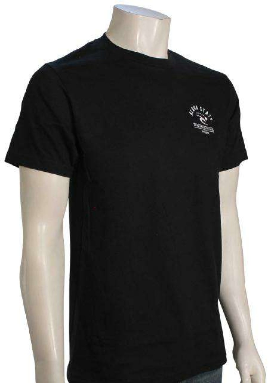 Apparel * | Fashionable Rip Curl Kahula Premium T-Shirt Black