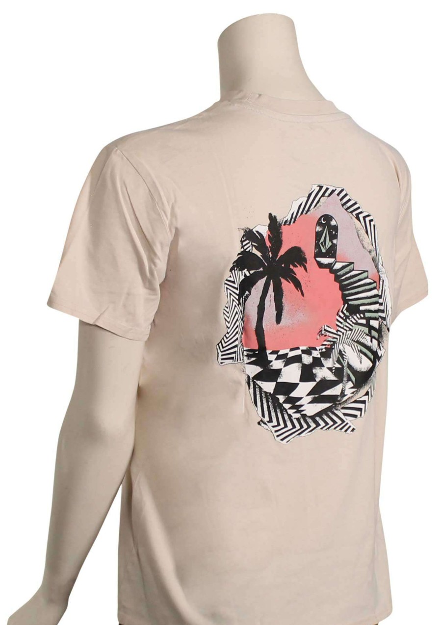 Apparel * | Store Volcom Lock It Up T-Shirt Ash