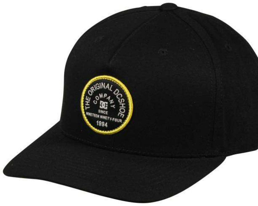 Apparel * | Outlet Sale Dc Badger 2 Snapback Hat Black / Black