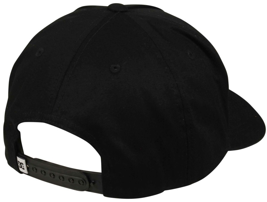 Apparel * | Outlet Sale Dc Badger 2 Snapback Hat Black / Black