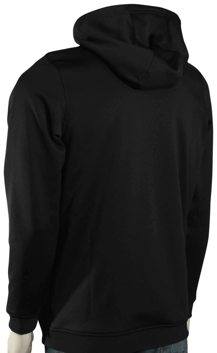 Apparel * | New Threads Under Armour Armour Fleece Pullover Hoody Black / Black