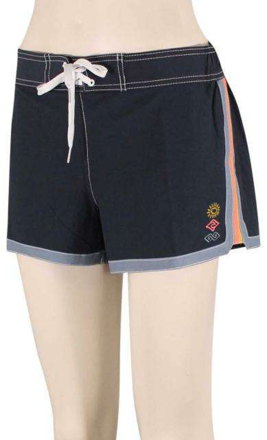 Apparel * | Crazy Deals Rip Curl Melting Waves 3 Women'S Boardshorts Navy