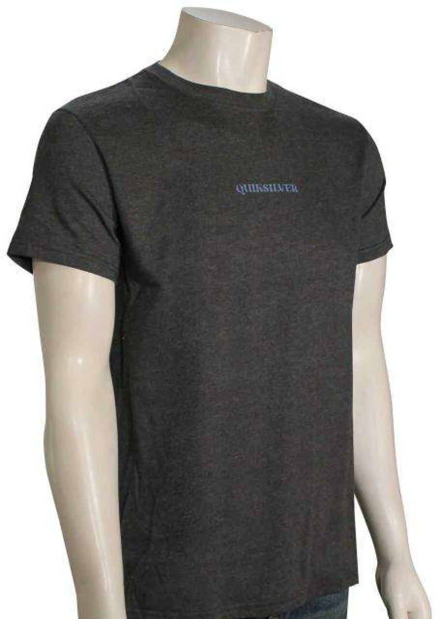 Apparel * | Best Quality Quiksilver Living Mirage T-Shirt Charcoal Heather