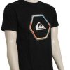 Apparel * | Latest Quiksilver In Shapes T-Shirt Black