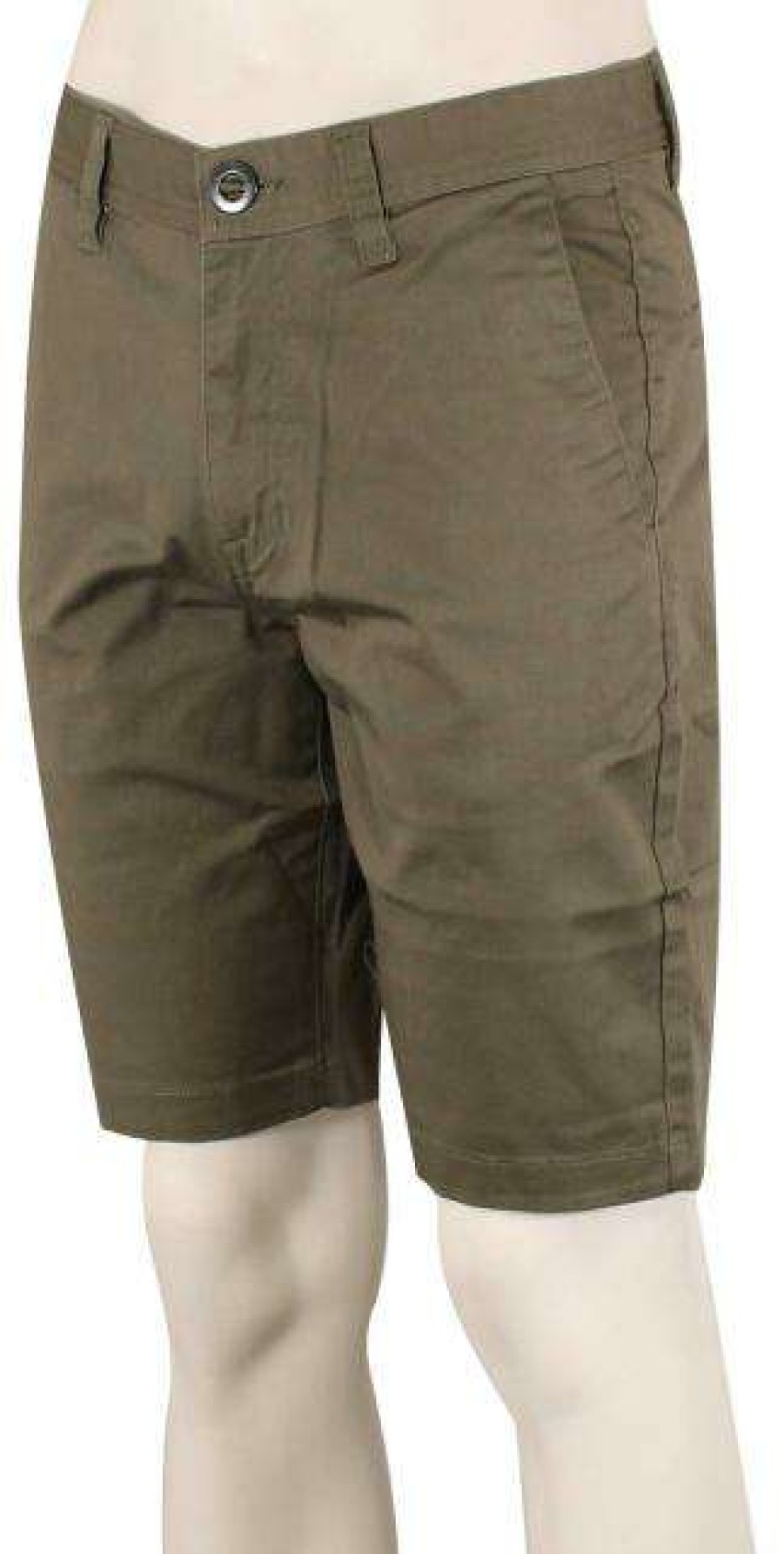 Apparel * | Promotion Volcom Frickin Modern Stretch Walk Shorts Winter Moss