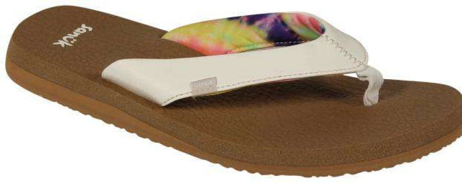 Footwear * | Limited Edition Sanuk Yoga Mat Sandal White