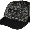 Apparel * | Less Expensive Quiksilver Boy'S Kookaburra Coop Trucker Hat Black