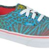 Footwear * | Classical Vans Kid'S Authentic Shoe Animal Multi / True White