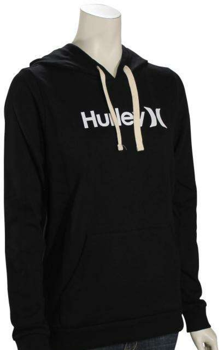 Apparel * | Best Quality Hurley One And Only Women'S Fleece Pullover Hoody Black