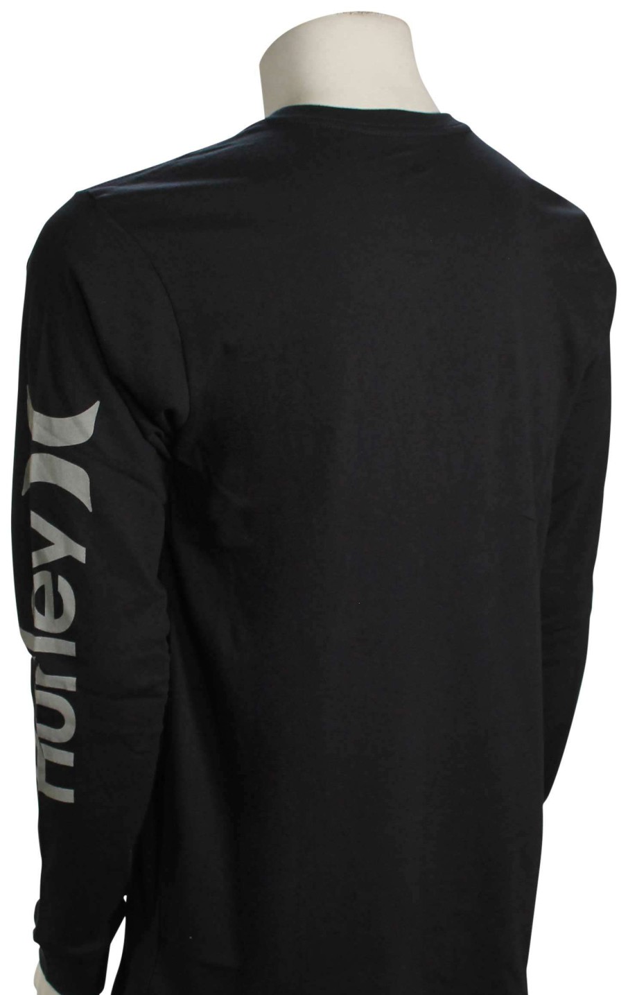 Apparel * | Featured Hurley Everyday Washed One And Only Icon Ls T-Shirt Black