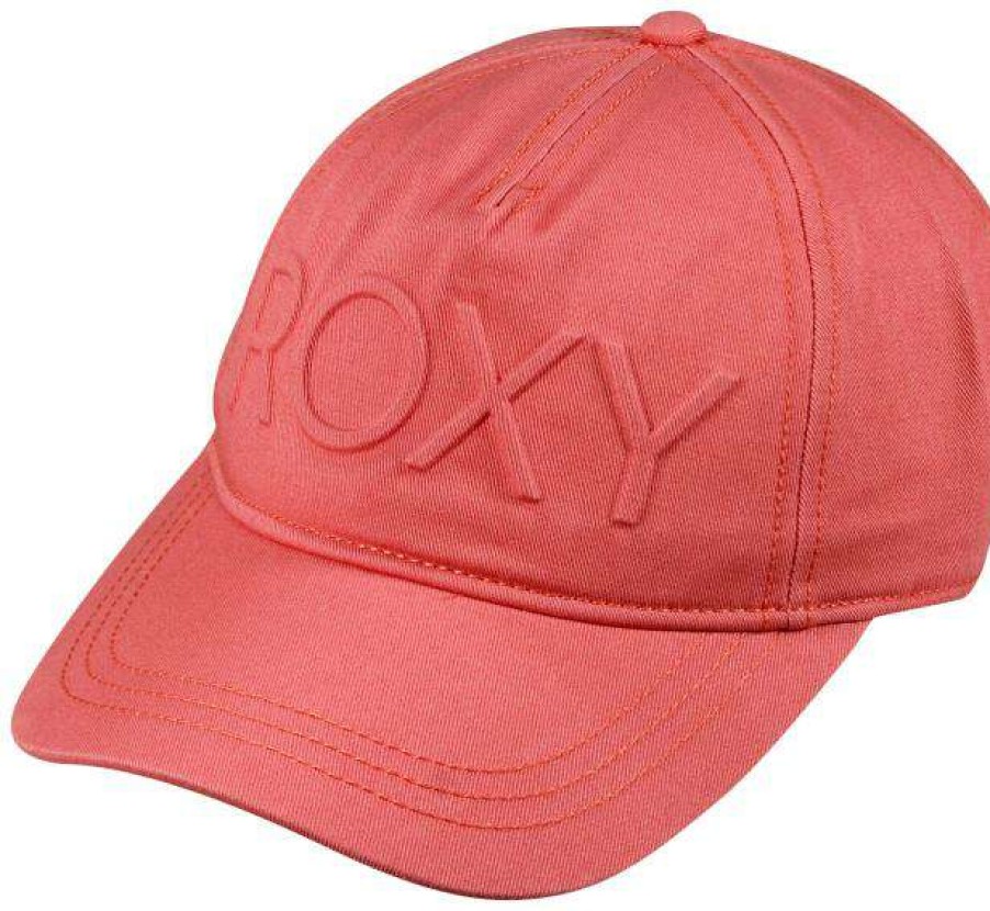 Apparel * | Store Roxy Girl'S Girl From North Baseball Hat Tea Rose