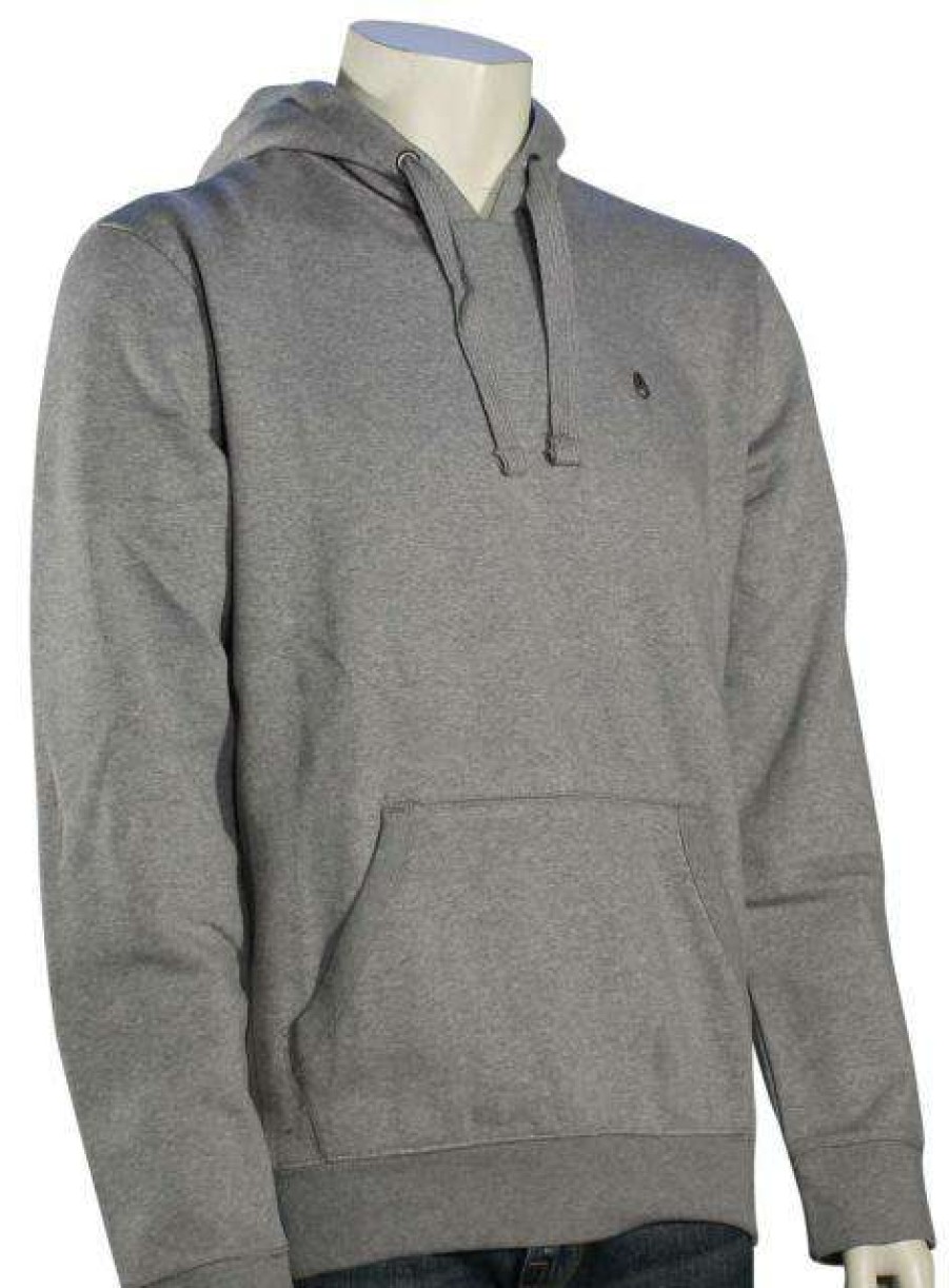 Apparel * | Promotion Nixon Pch Pullover Hoody Heather Grey