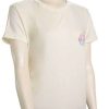 Apparel * | Featured Roxy Waves Of Change Women'S T-Shirt Snow White