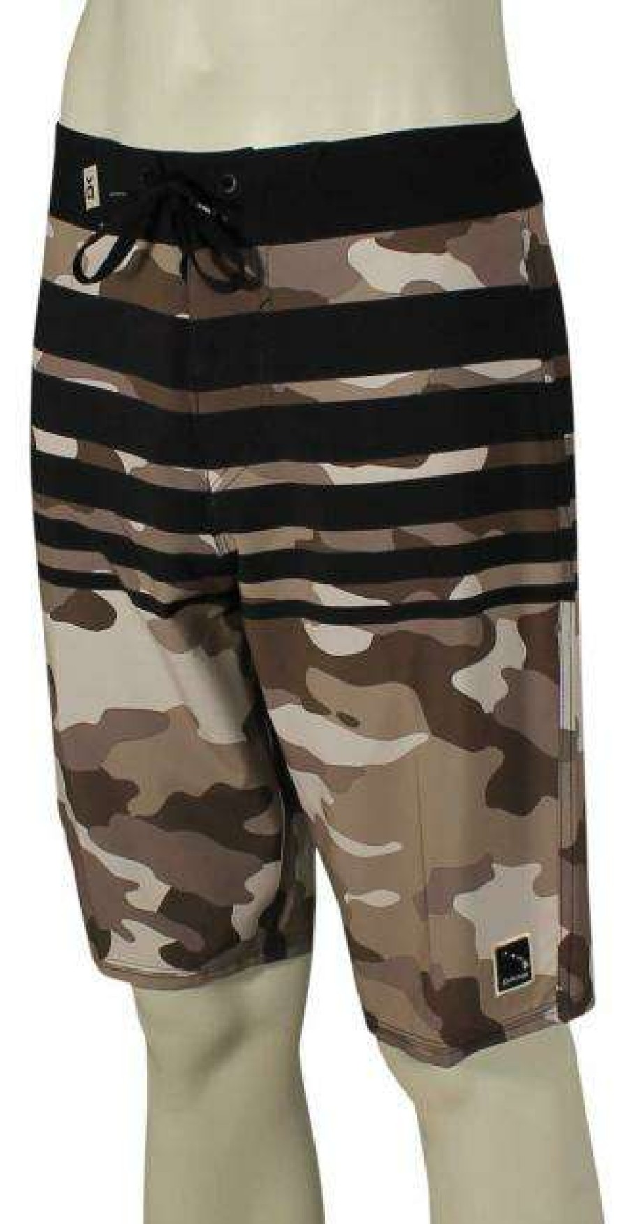 Apparel * | Fashionable Dakine Stacked Boardshorts Black