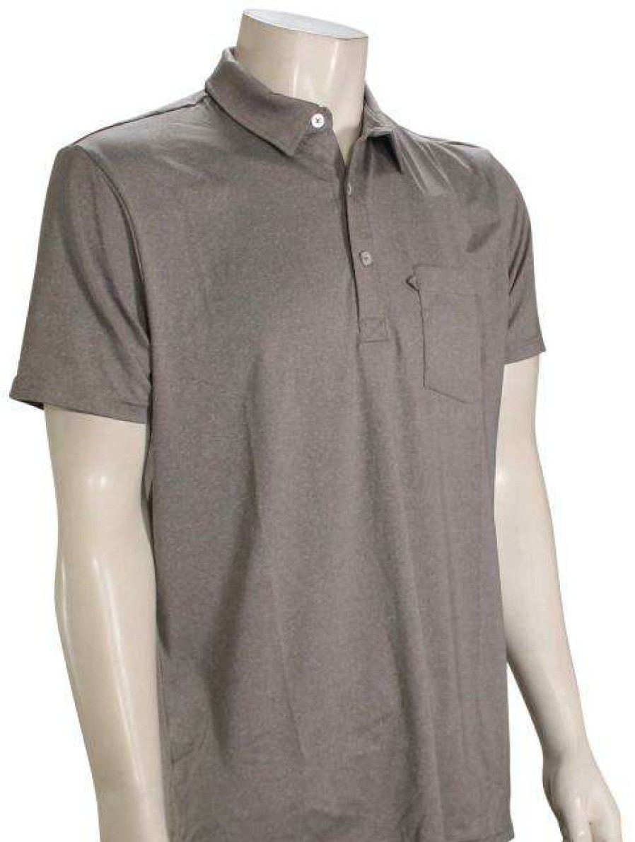 Apparel * | Less Expensive Costa Voyager Polo Storm Grey Heather