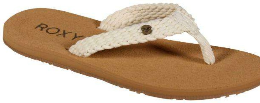 Footwear * | Outlet Sale Roxy Tidepool Sandal Natural