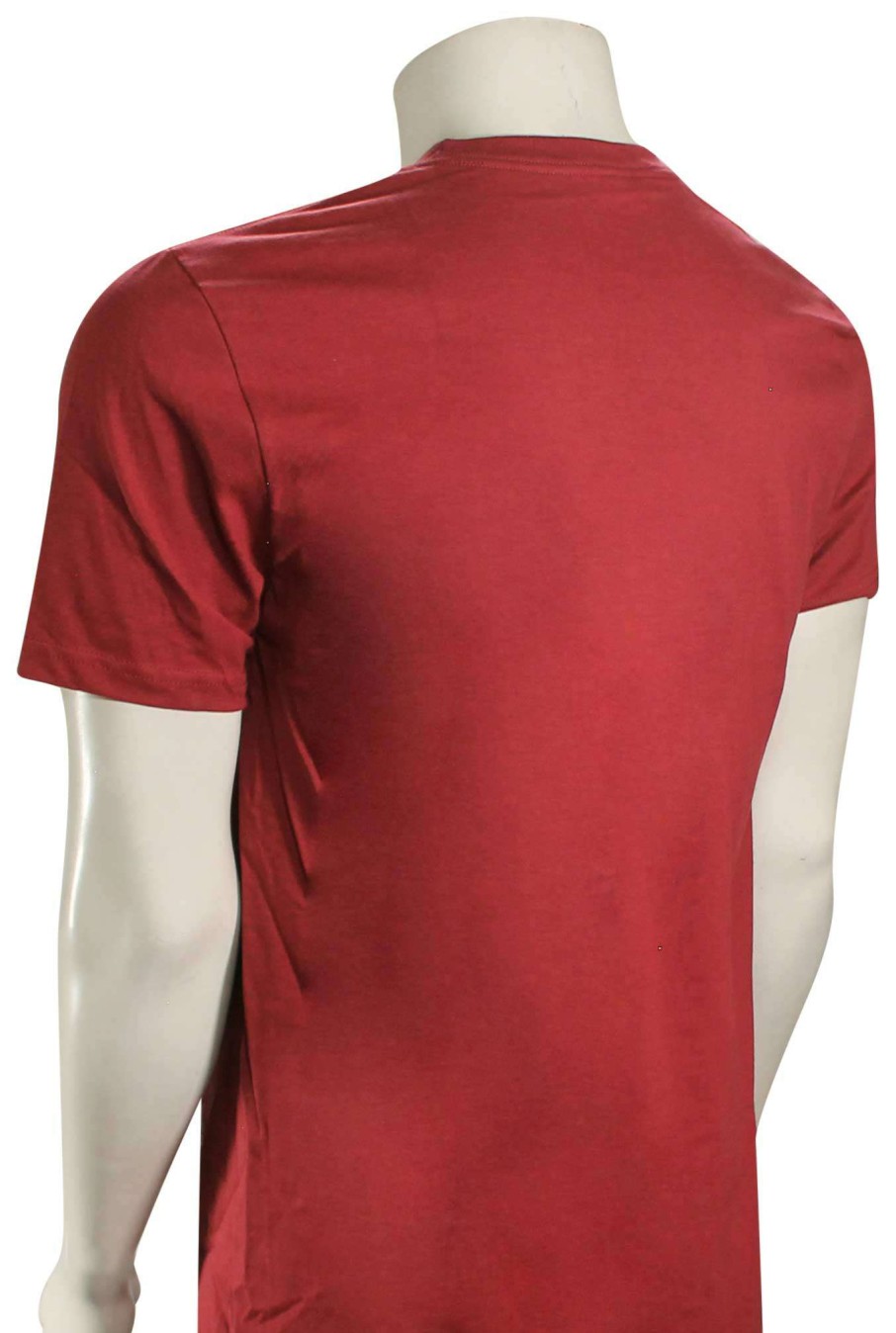 Apparel * | Sale Quiksilver Comp Logo T-Shirt Ruby Wine