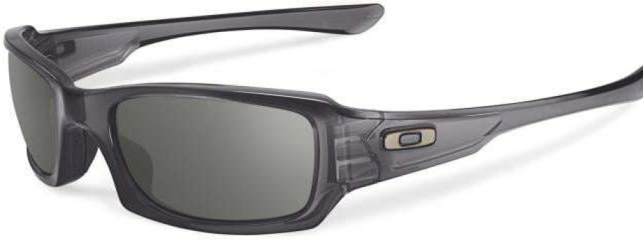 Accessories * | Excellent Oakley Fives Squared Sunglasses Grey Smoke / Warm Grey