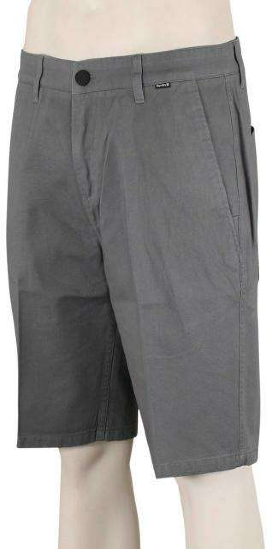 Apparel * | Promotion Hurley Pleasure Point 20 Chino Shorts Smoke Grey