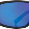 Accessories * | Wholesale Dragon Double Dos Sunglasses Matte Black / Blue Performance Polarized