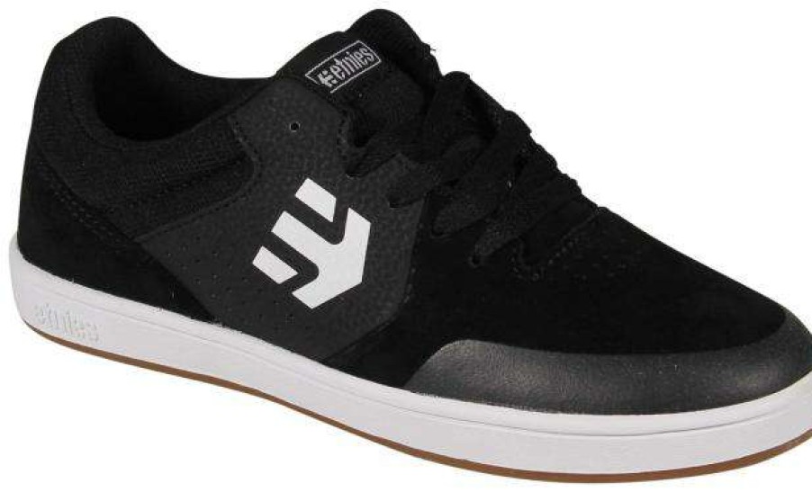 Footwear * | Best Quality Etnies Kid'S Marana Shoe Black / Gum / White