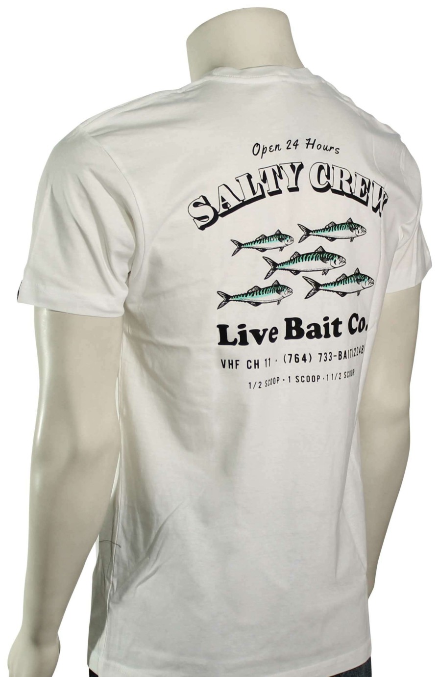 Apparel * | Promotion Salty Crew Rat Pack T-Shirt White