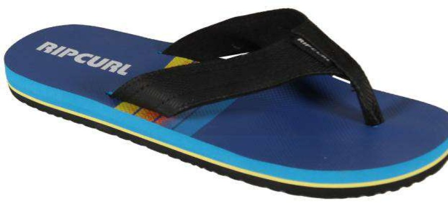 Footwear * | Classical Rip Curl Kid'S Ripper Sandal Blue / Black